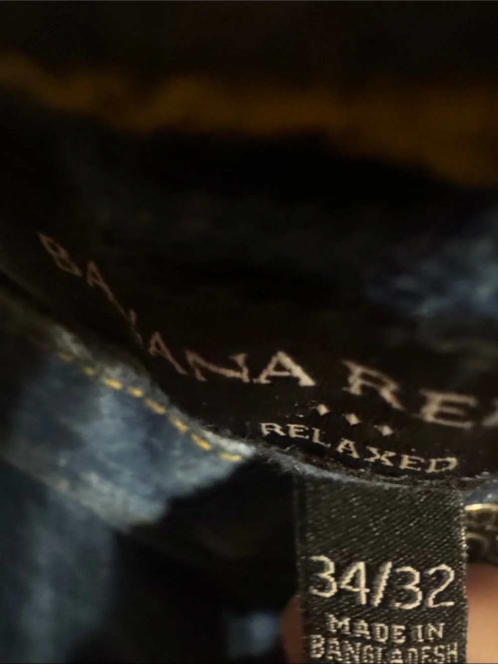 Banana Republic Men's Blue Straight Jeans 34/32